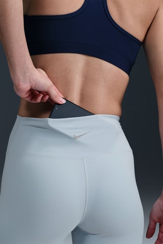 Mallas de fitness de tiro alto - Azul claro - Nike