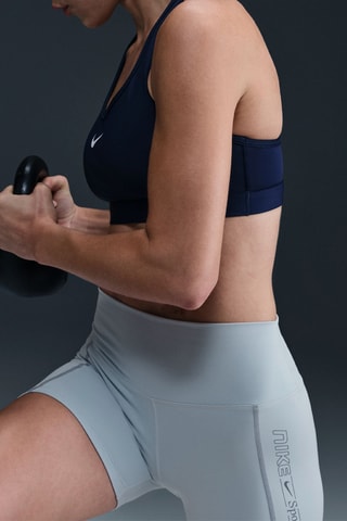 Mallas de fitness de tiro alto - Azul claro - Nike