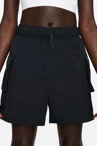 Short amplio de tiro alto - Negro - Nike