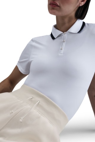 Short polar de tiro alto - Marfil - Nike