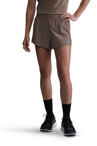 Short de running 2 en 1 - Marrón - Nike