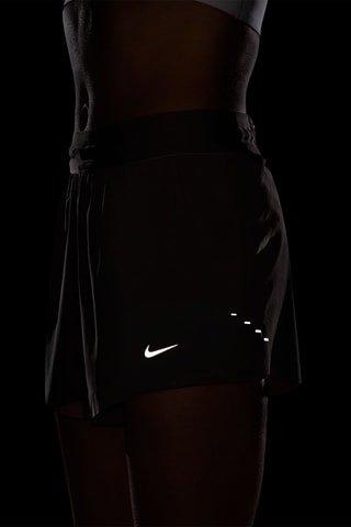 Short de running 2 en 1 - Marrón - Nike