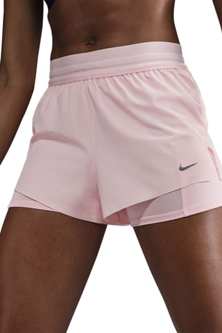 Short de running 2 en 1 - Rosa - Nike