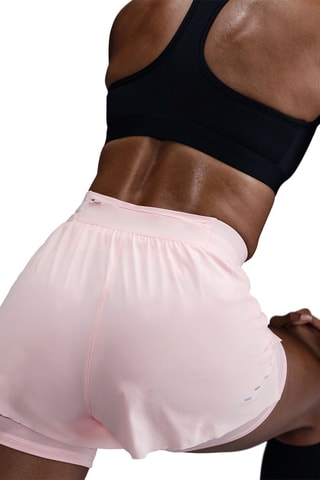 Short de running 2 en 1 - Rosa - Nike
