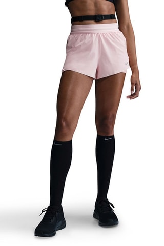 Short de running 2 en 1 - Rosa - Nike