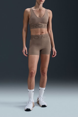 Mallas de fitness de tiro alto - Marrón