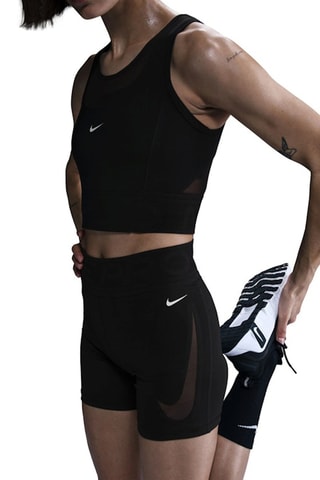 Mallas deportivas de tiro alto - Negro