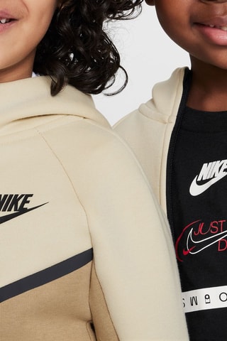 Sweat à capuche et pantalon polaire - Kaki et ivoire