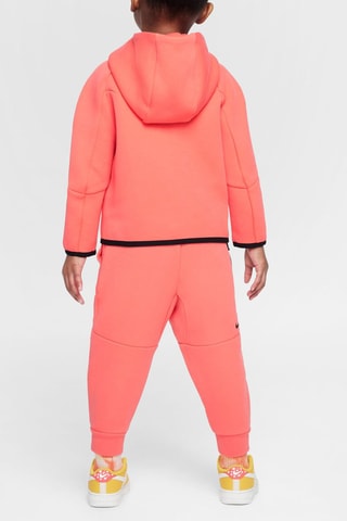 Sudadera con capucha y pantalón polar - Naranja