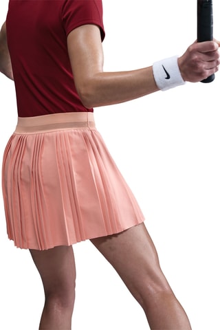 Falda de tenis plisada - Coral - Nike