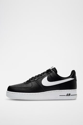 Nike Air Force 1 '07 en cuir - Noir