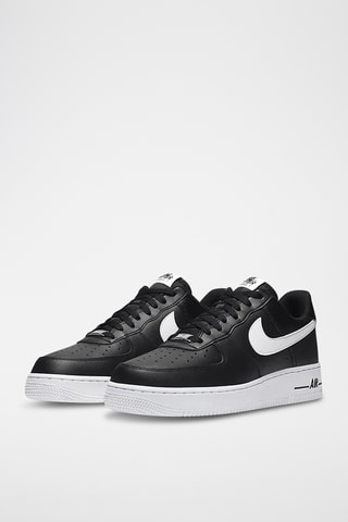 Nike Air Force 1 '07 en cuir - Noir