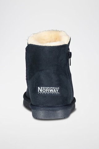 Gevoerde Enkellaarzen Lady - Marineblauw