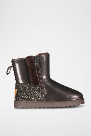 Stivaletti imbottiti Oglitter - Marrone 