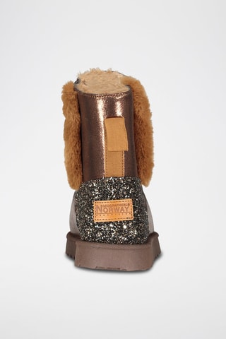 Stivaletti imbottiti Oglitter - Marrone