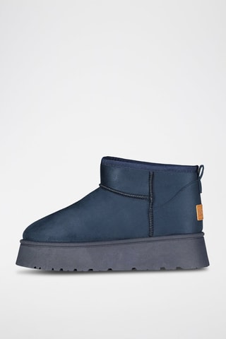 Stivaletti imbottiti platform Ottia - Navy