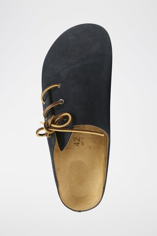 Sabot in pelle Ester - Navy