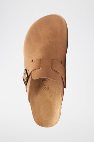 Sabot in ecopelle Noé - Marrone 