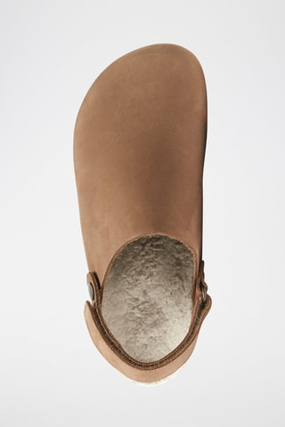 Sabot in pelle Adam - Marrone