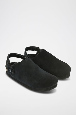 Sabot in pelle Adam - Nero