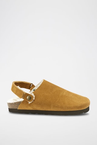 Sabot in pelle Adam - Marrone