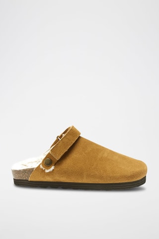 Sabot in pelle Adam - Marrone