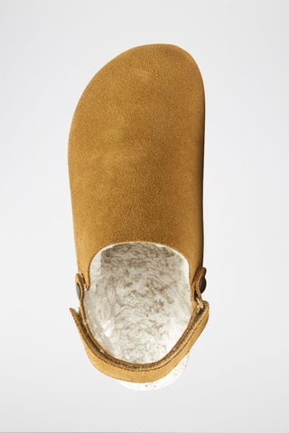 Sabot in pelle Adam - Marrone