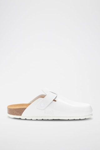 Sabot verniciati Noe - Bianco 