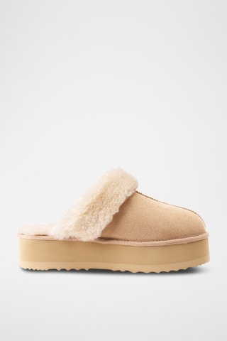 Sabot platform Sabina - Beige