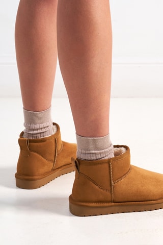 Stivaletti imbottiti Rita - Cammello