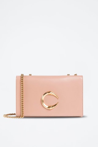 Leren Handtas Beige - Cavalli Class