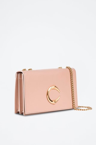 Leren Handtas Beige - Cavalli Class