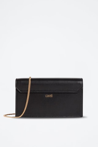 Leren Schoudertas - Rood Zwart - Cavalli Class