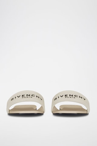 Leren Muiltjes 4G - Beige en Zwart - Givenchy