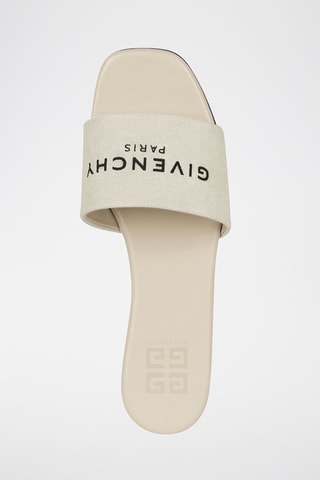 Leren Muiltjes 4G - Beige en Zwart - Givenchy