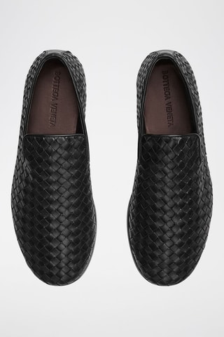 Leren Loafers - Zwart - Bottega Veneta
