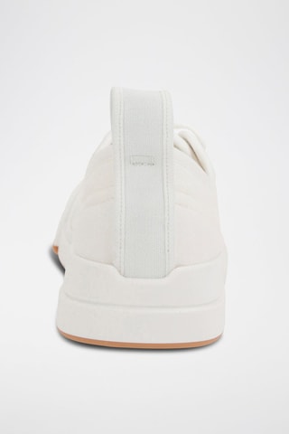 Leren Sneakers Vulcano Canvas - Wit - Bottega Veneta