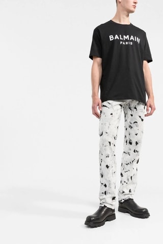 T-shirt- Zwart - Balmain