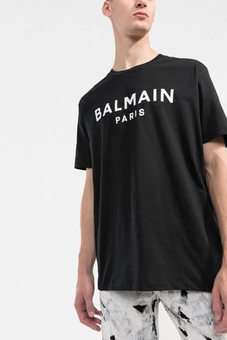 T-shirt- Zwart - Balmain
