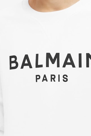Sweater Classic Paris Crew - Wit - Balmain