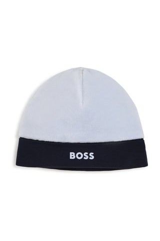 Bonnet en coton biologique - Ciel - Boss