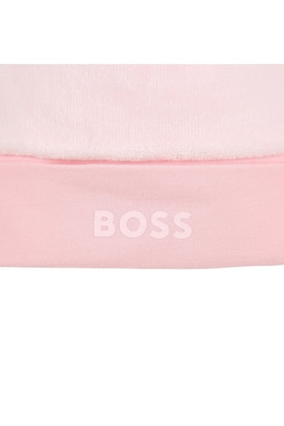 Bonnet en coton biologique - Rose - Boss