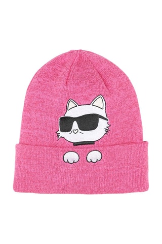 Bonnet et snood - Rose