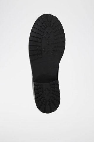 Bottines en cuir verni - Noir - Karl Lagerfeld