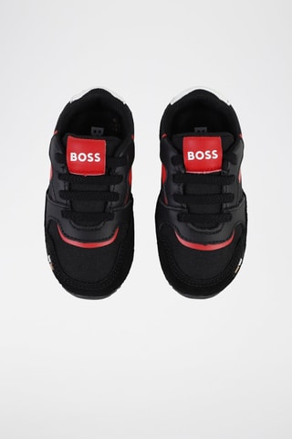 Baskets en nubuck - Noir - Boss