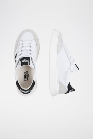 Baskets en cuir - Blanc - Karl Lagerfeld