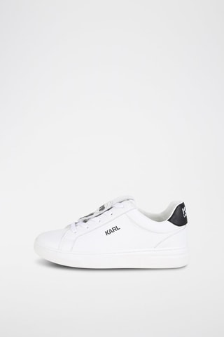 Baskets en cuir - Blanc - Karl Lagerfeld