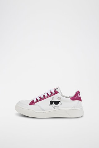 Baskets en cuir - Blanc - Karl Lagerfeld