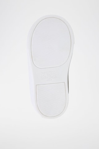 Baskets montantes en cuir - Blanc - Karl Lagerfeld