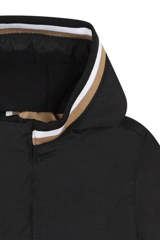 Parka à capuche - Noir - Boss